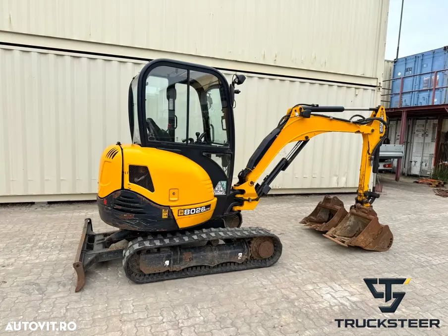 JCB 8026 CTS | JoyStick | Lama Nivelatoare - 4