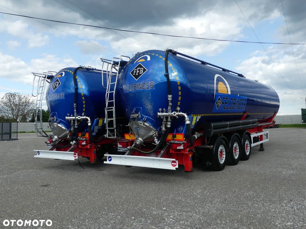 Feldbinder SILOS 60000 / KIPROWANA / OŚ PODNOSZONA / - 10
