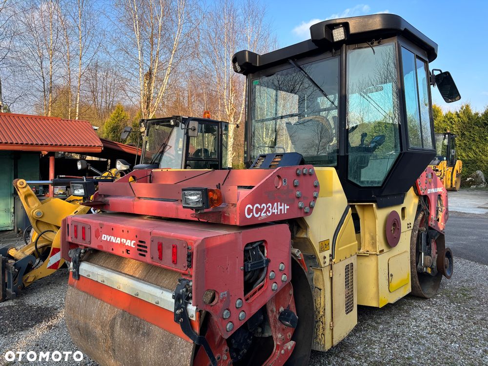 Dynapac CC234HF 2012R WAGA 9TON , STAL STAL B. DZIELONE, kierownica,obcinarka - 4