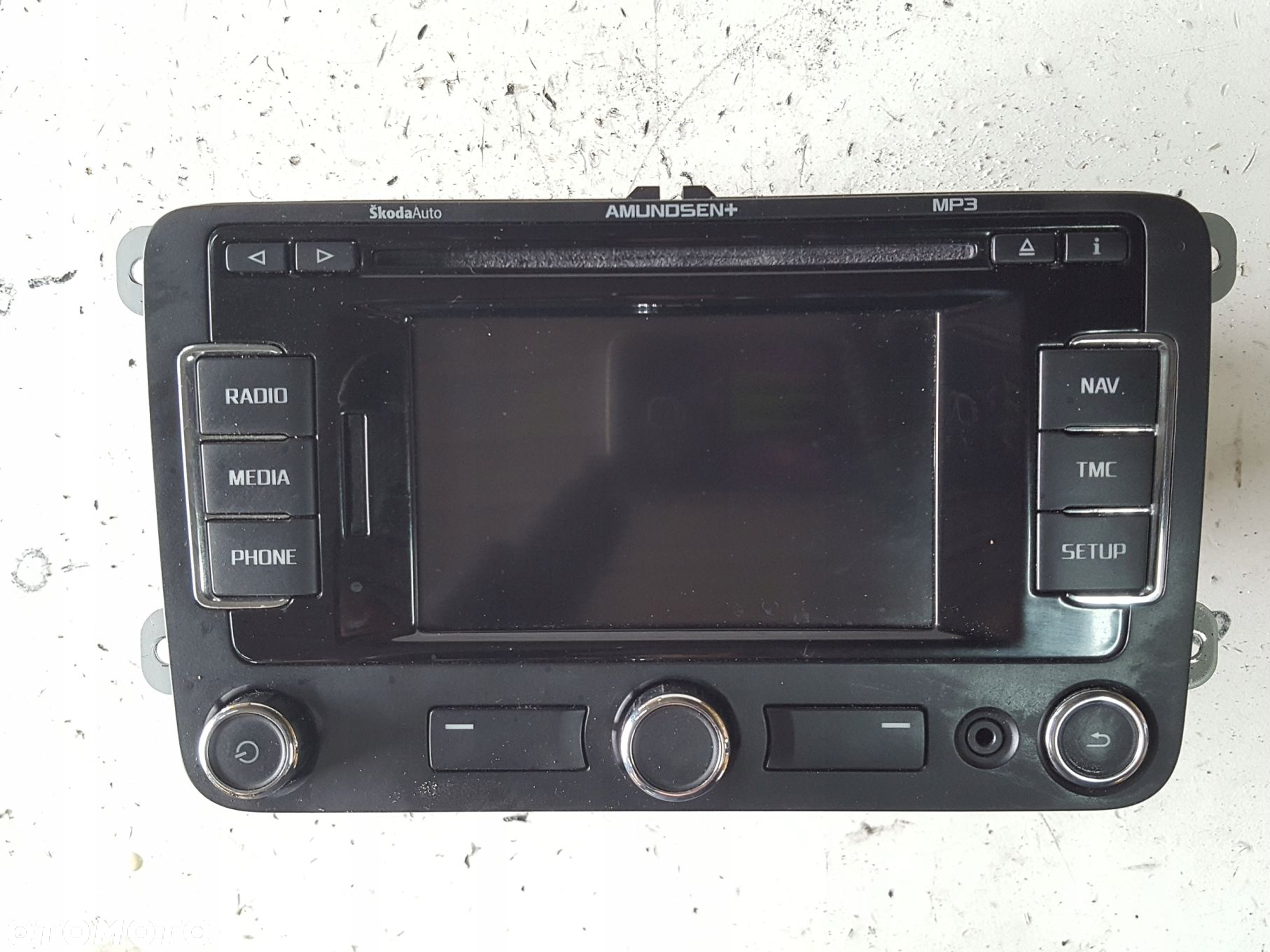 SKODA OCTAVIA 2 II LIFT 08r- RADIO NAWIGACJA - 2