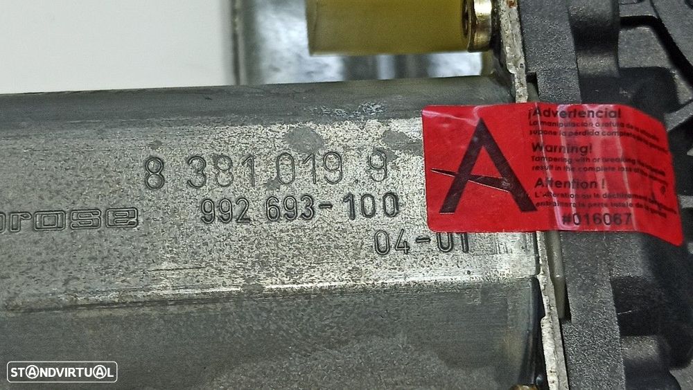 ELEVADOR FRENTE ESQUERDO BMW X5 (E53) 4.4I AUTOMáTICO - 7