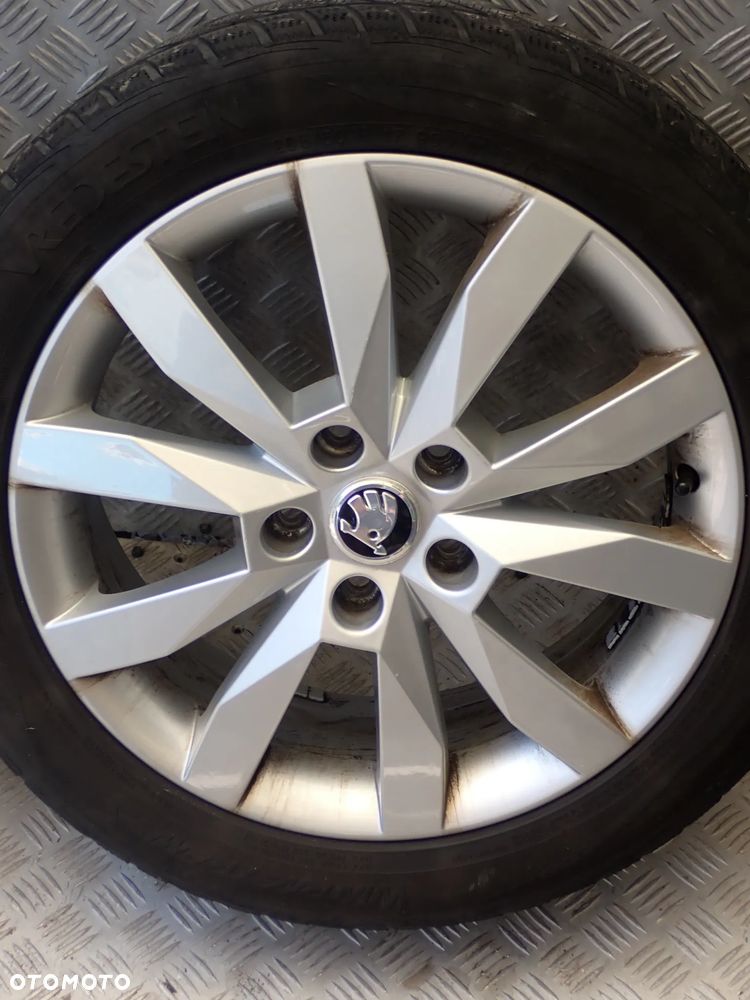 FELGI ALUMINIOWE SKODA 6JX17  ET 48  5X112  5E0601025 OPONY GRATIS 205/50/17 - 7