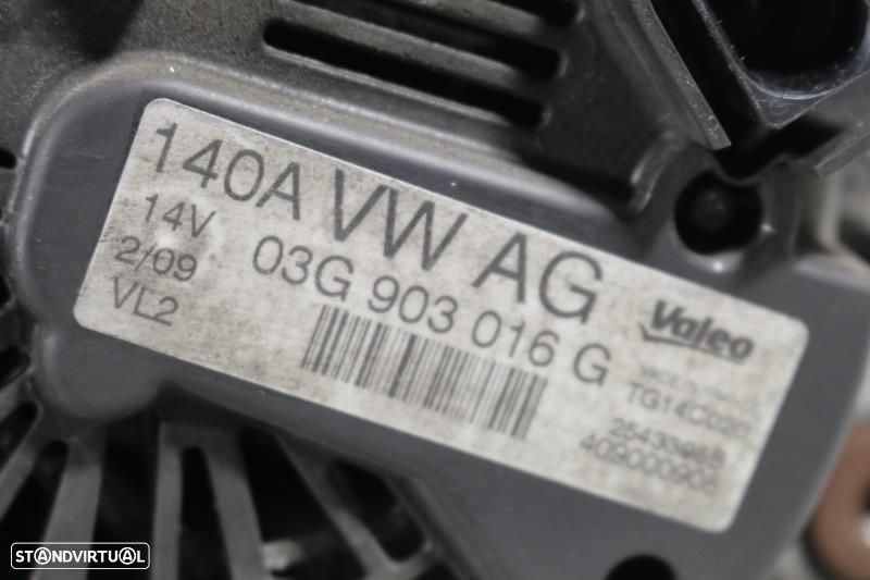 Alternador Audi A4 (8K2, B8)  03G903016g / Tg14c020 / 25433965 - 5