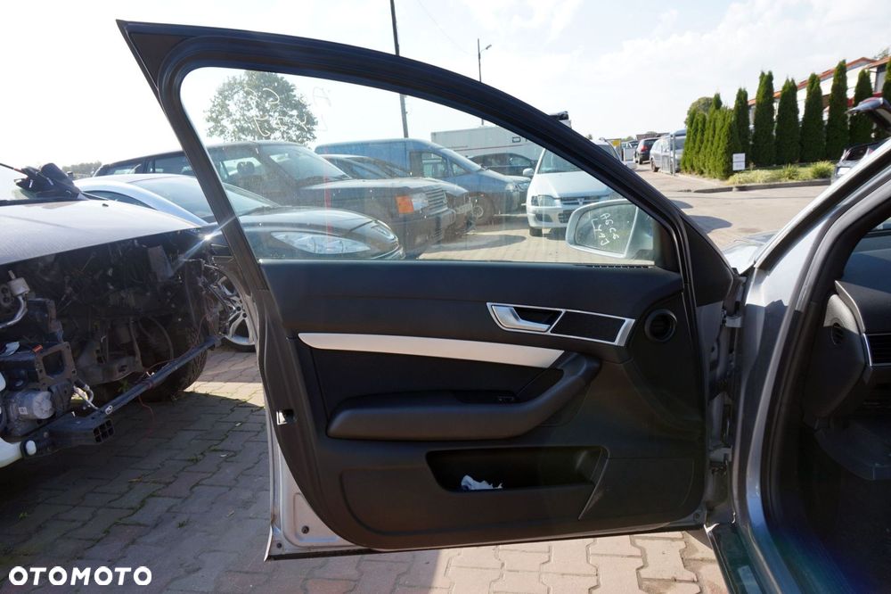 DRZWI PRZEDNIE LEWE A6 C6 SEDAN LY7J  SREBRNY AUDI 2004-2008 - 5