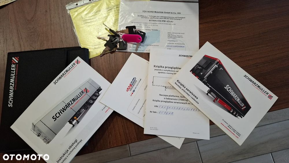 Schwarzmuller J-SERIE / MEGA / OSIE SAF / OŚ PODNOSZONA / JAK NOWA ! - 31