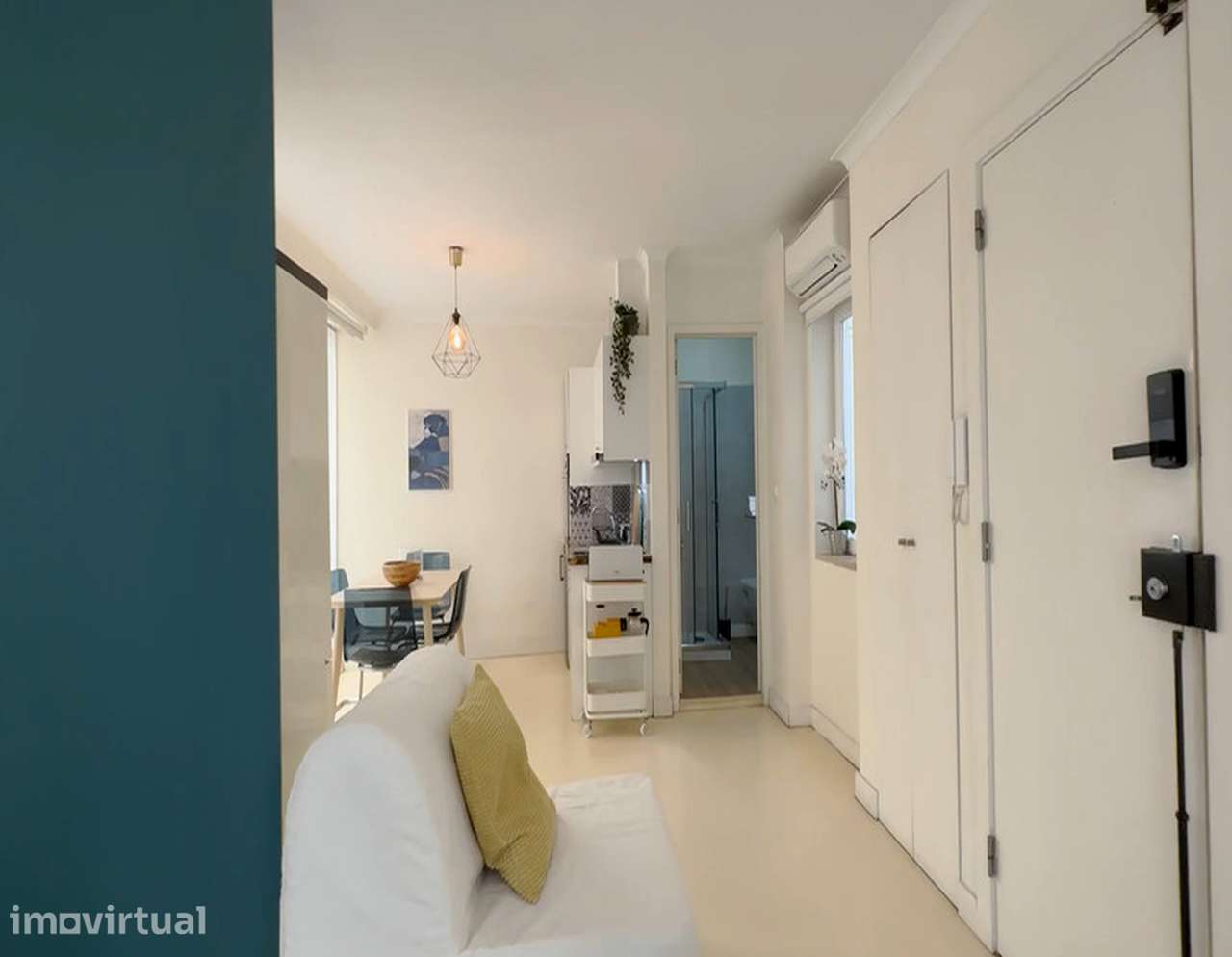 Apartamento T0 com ar condicionado em Lisboa - Grande imagem: 2/21