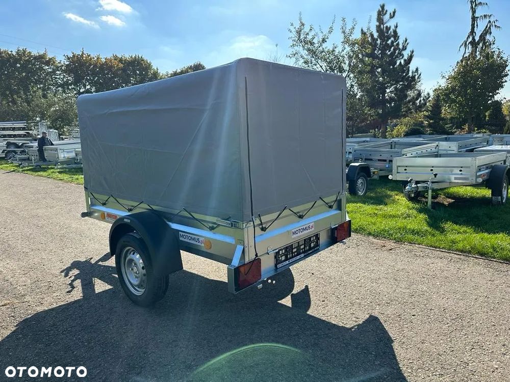 Neptun Przyczepa Neptun N7-202PTD ze stelażem i plandeką H80 cm 202x114x30 - 3