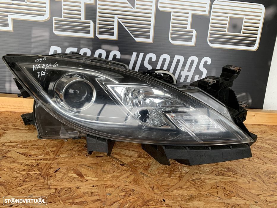 Farol direito Mazda 6 - 1