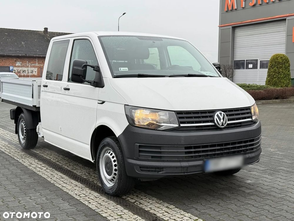 Volkswagen Transporter T6 Doka Brygadówka 6-miejsc Skrzynia Salon PL, Jeden Właściciel - 5