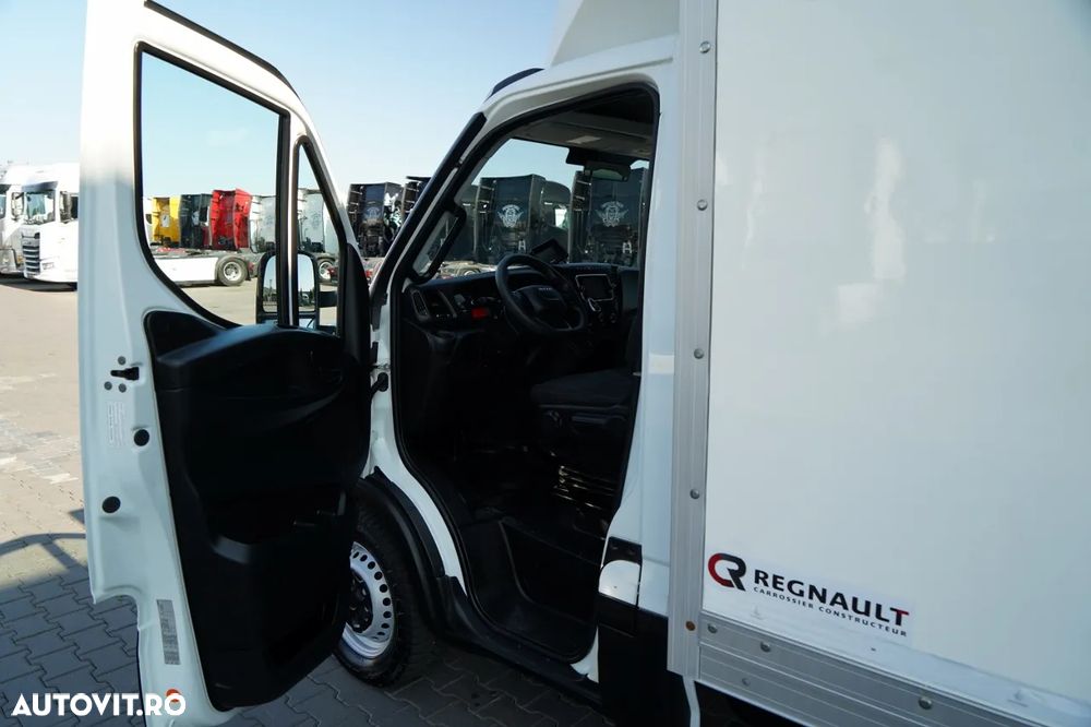 Iveco DAILY 35-160 / CONTAINER - 4,3 M / DHOLLANDIA LIFT - 750 KG / 3 LOCURI / DOUĂ / IMPORTAT / - 22