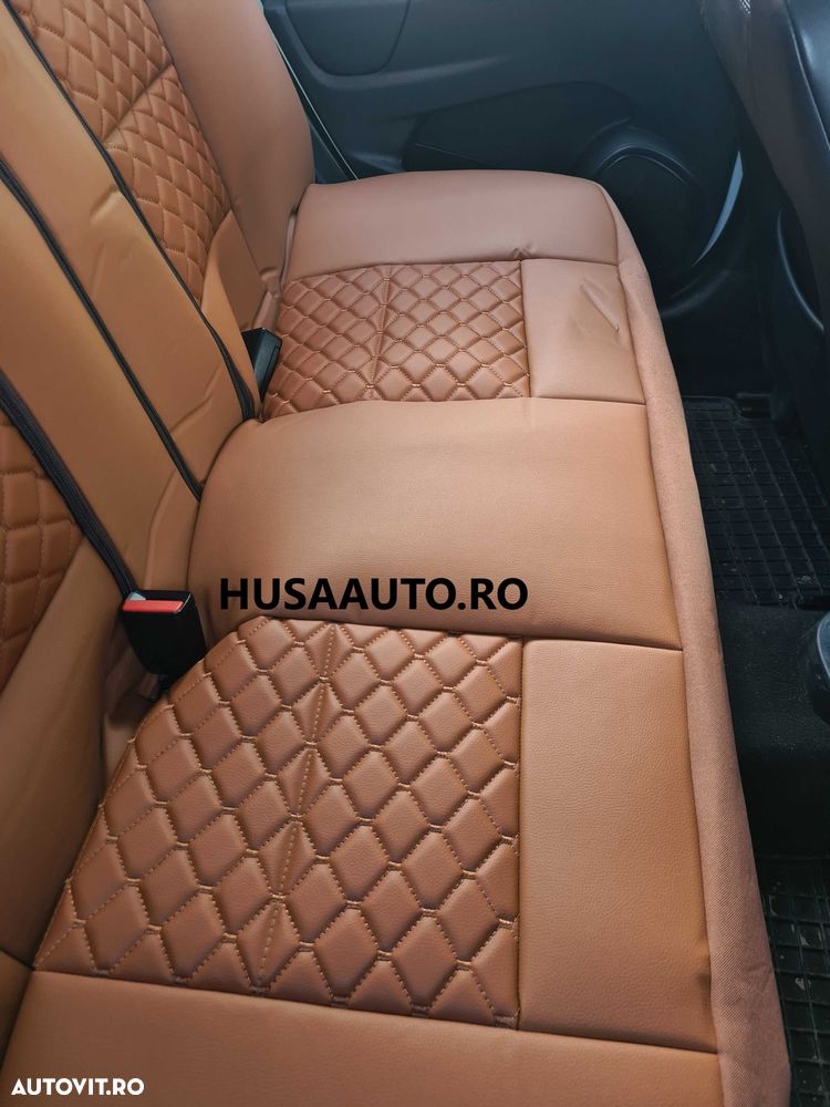 MODEL JT Huse scaun auto piele ecologica  set complet - 2