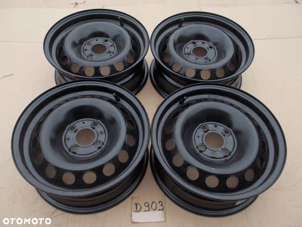 4x Felgi 14 Fiat Doblo Fiorino Panda 500 Punto Palio Idea Ford KA 4x98 ET35 - 1