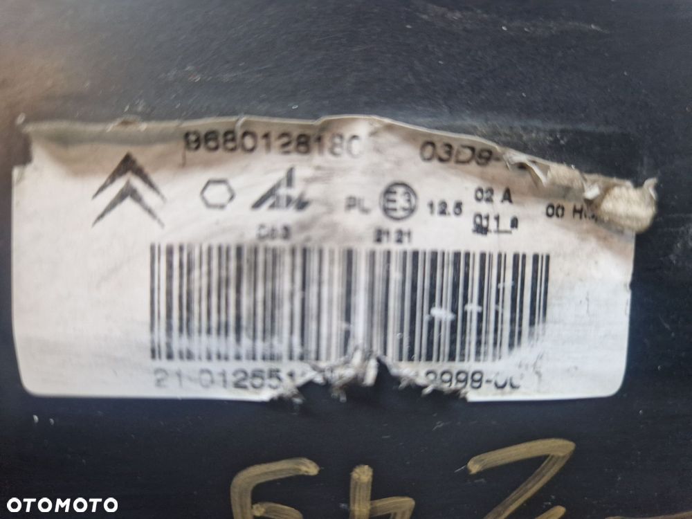 CITROEN C2 9680128180 LAMPA PRAWA PRZÓD PRZEDNIA EU - 3