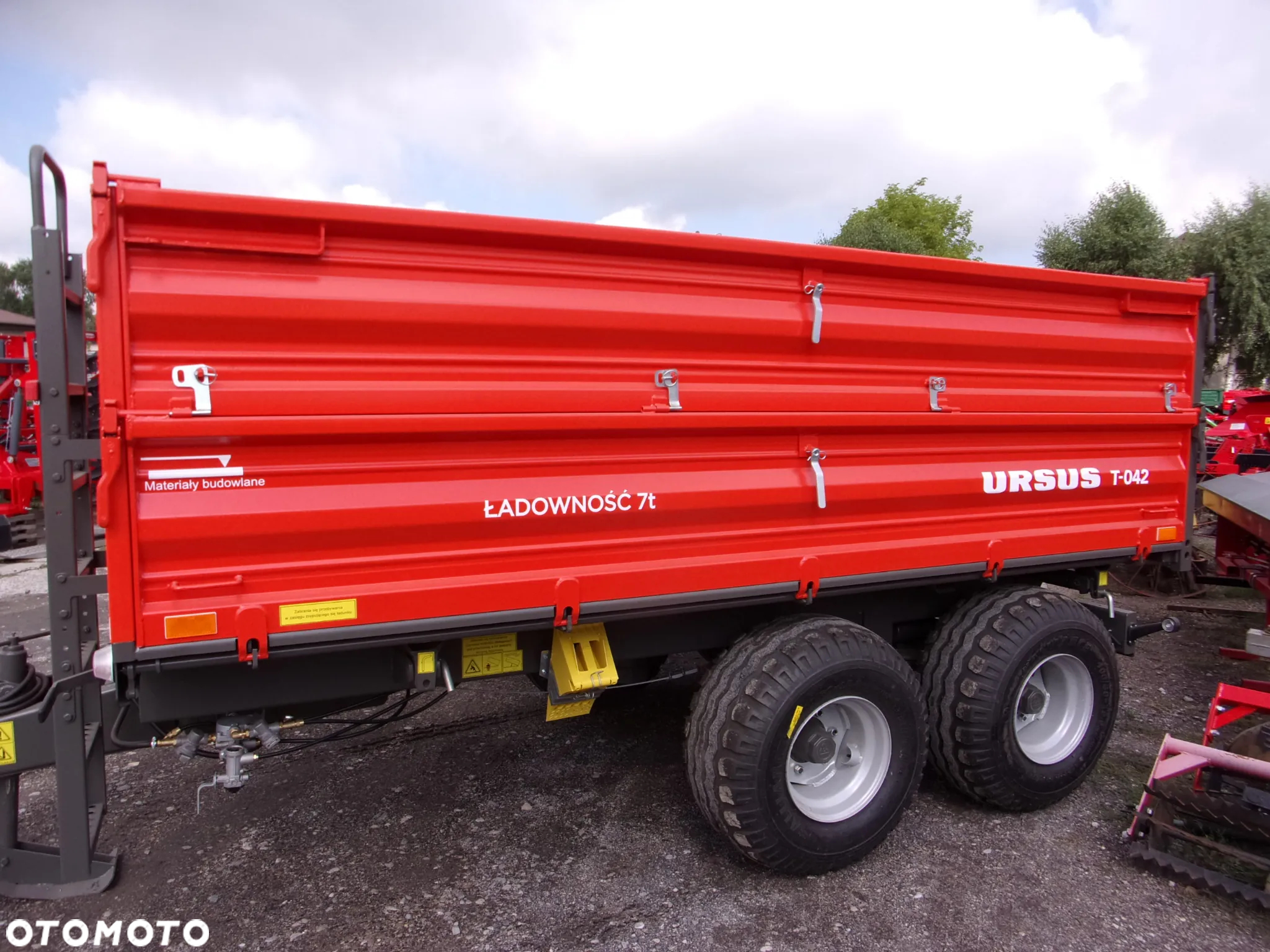 Inny Przyczepa ciężarowa-rolnicza Ursus 7t T-042 TANDEM z systemem trójstronnego wywrotu w Rad-Masz OPOCZNO - 6