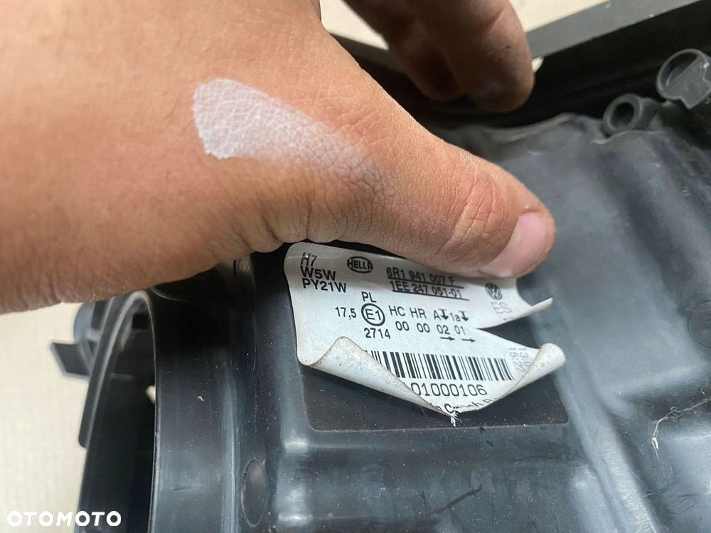 LAMPA LEWA PRZÓD PRZEDNIA EUROPA VW POLO 6R - 2