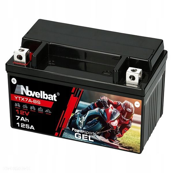 Akumulator Novelbat GEL-YTX7A 7Ah 125A L - 5