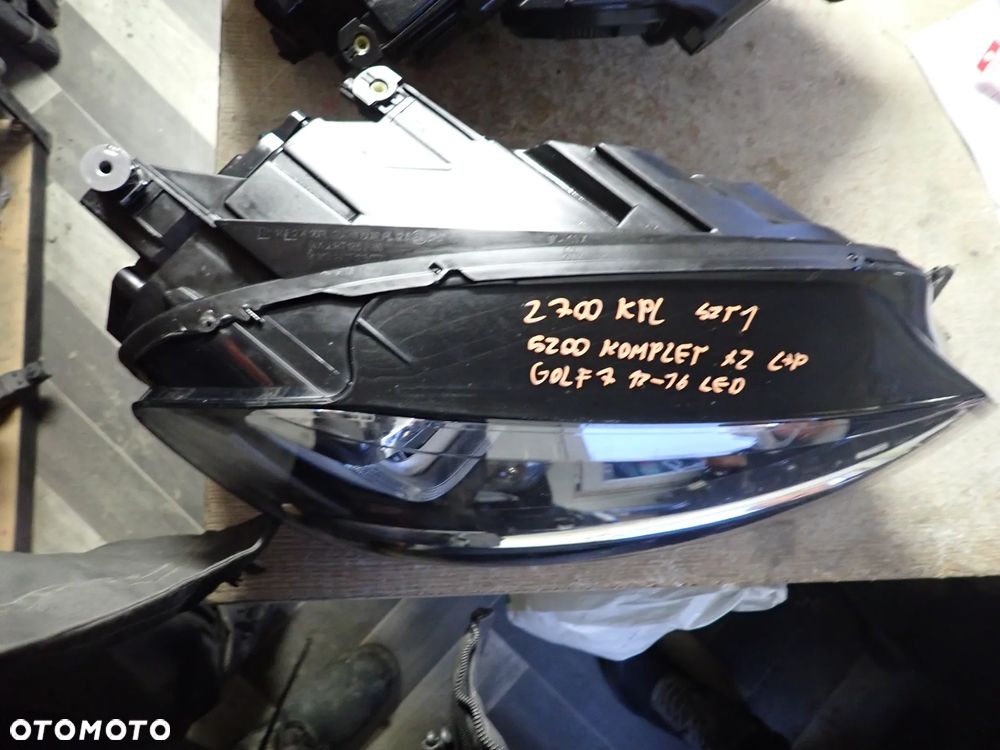 VOLKSWAGEN GOLF VII 12-16 LAMPA PRAWA PRAWY PRZÓD PRZEDNIA EUROPA KOMPLETNA 5G1841754 - 2