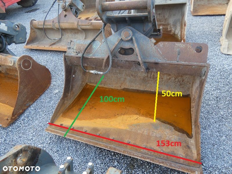 Łyżka skarpowa hydrauliczna Lehnoff MS10 - 3