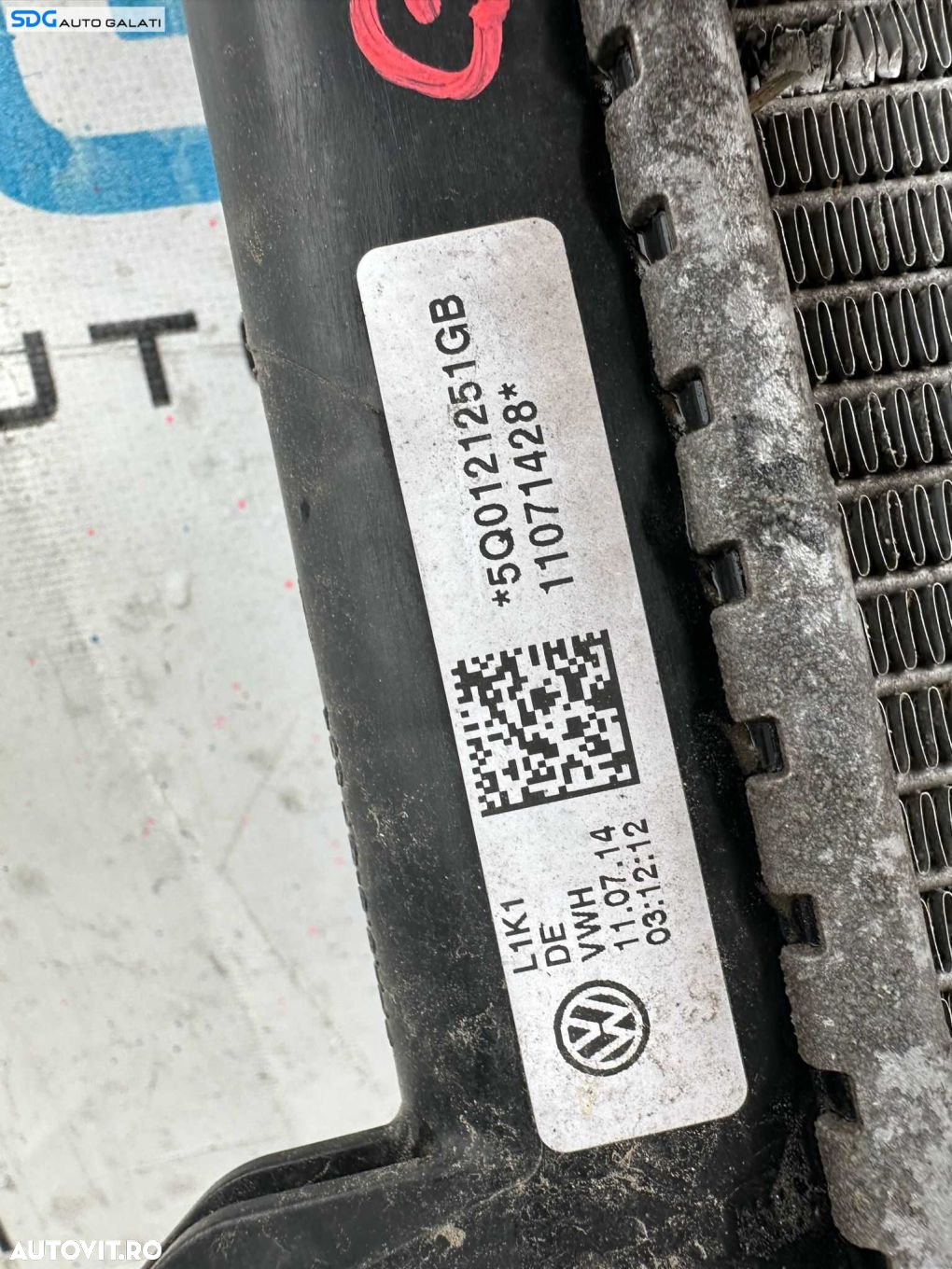 Radiator Racire Apa Lichid Antigel Audi A3 8V 2013 - 2020 Cod 5Q0121251GB [X3216] - 4