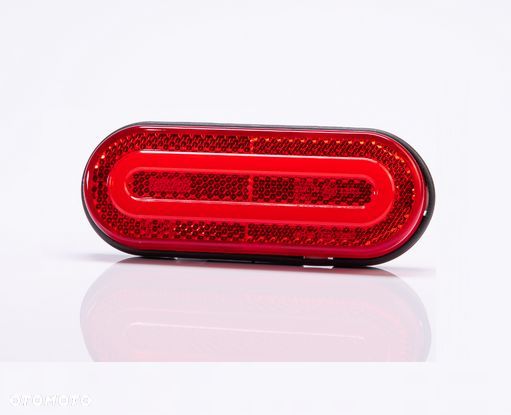 Lampa obrysowa LED czerwona tylna – 2 funkcje - 1