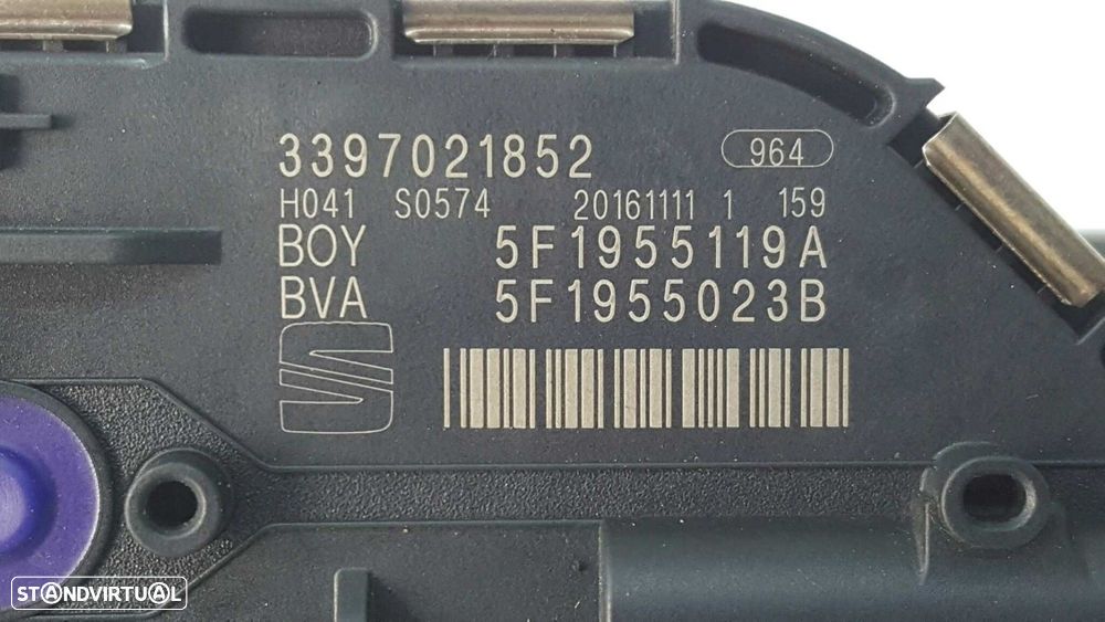 MOTOR LIMPA-VIDROS FRONTAL SEAT LEON (5F1) STYLE PLUS - 3