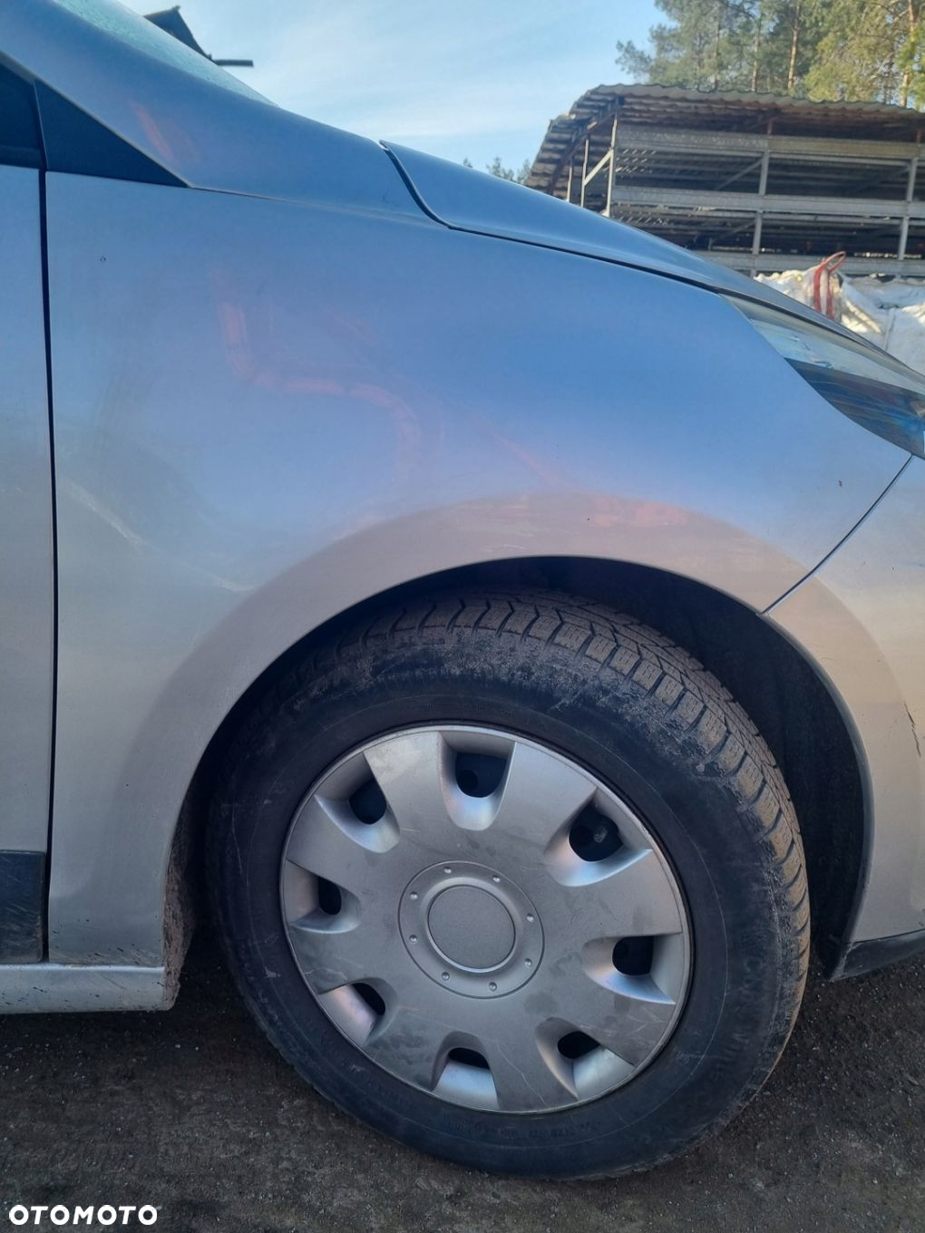 RENAULT MEGANE SCENIC III 09-16 2010 r. TED69 BŁOTNIK PRAWY PRZÓD PP * - 2