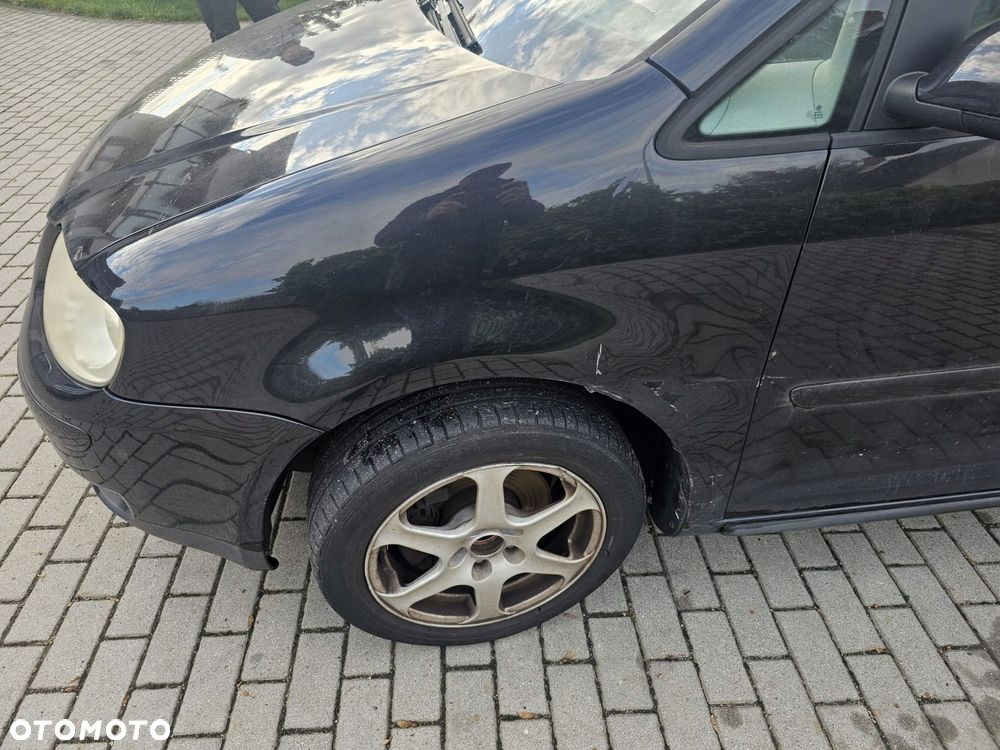 błotnik lewy przód vw touran kod lakieru lc9z - 1
