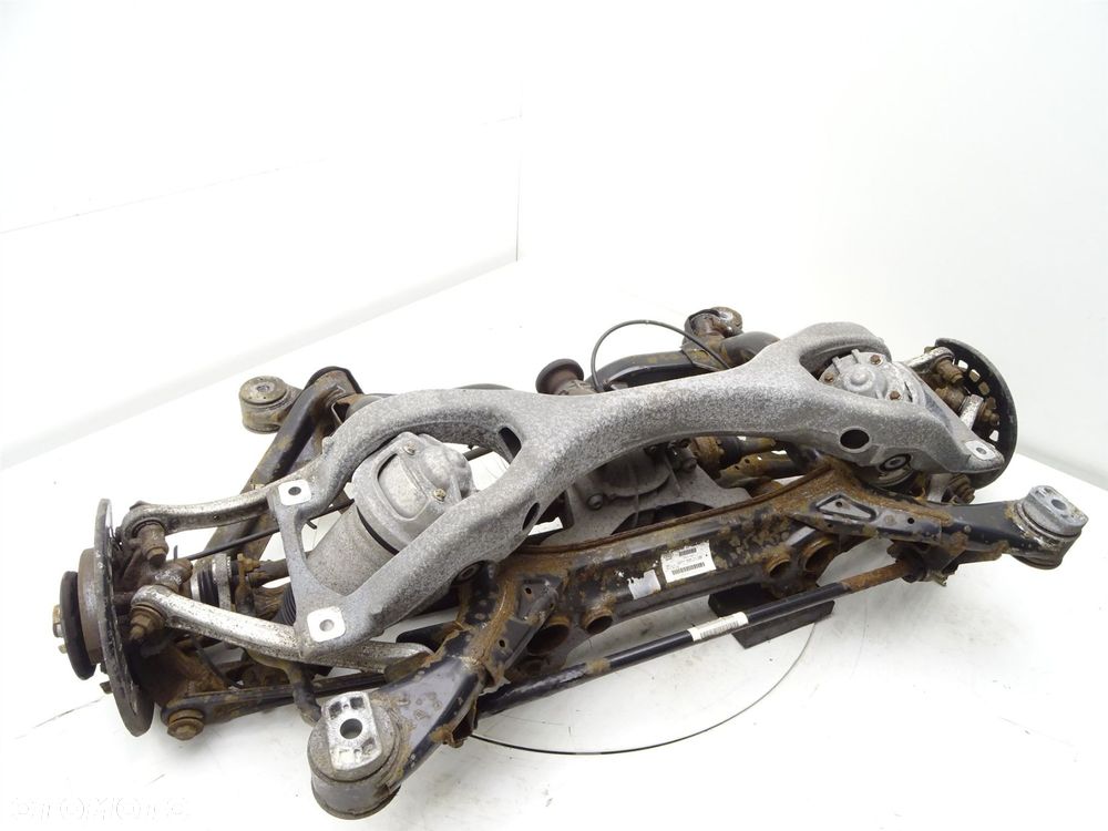Kompletne zawieszenie dyfer dyferencjał tył 7l0500041 audi q7 4l 3.0 tdi - 6