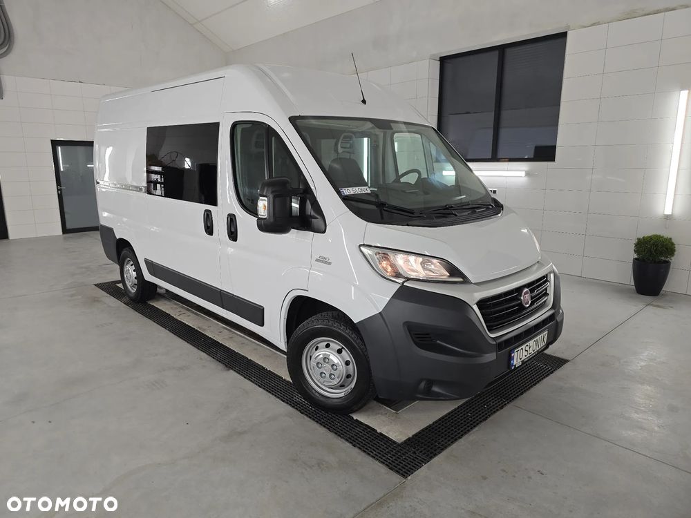 Fiat DUCATO L2H2 7-OSOBOWY ŁADOWNOŚC 1070Kg SILNIK 2,3 IVECO 13O KM SALON PL KLIMA ELEKTRYKA - 4