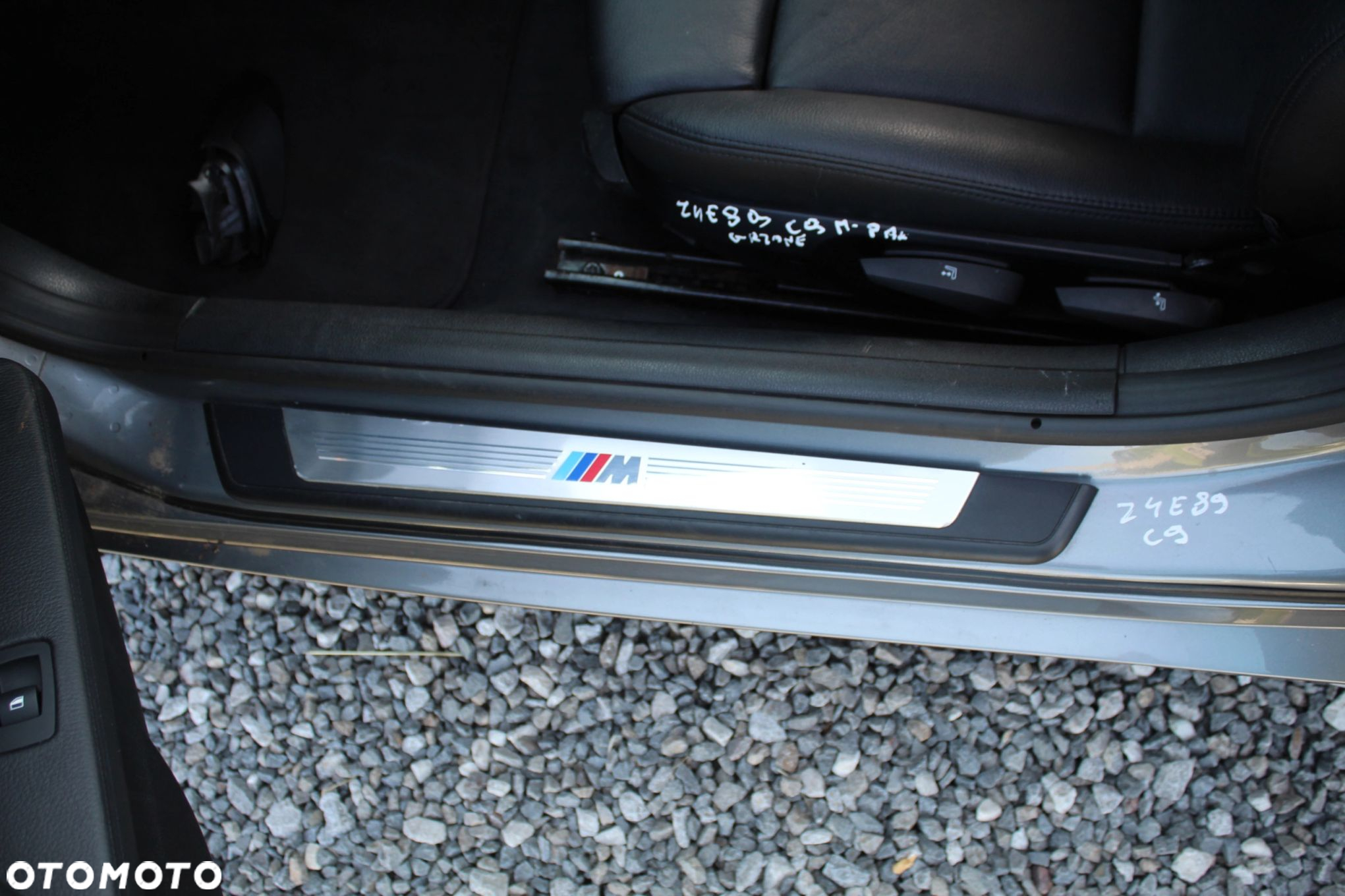 LISTWY NAKŁADKI PROGOWE WEWNĘTRZNE M PAKIET BMW Z4 E89 PRAWA LEWA KOMPLET - 4