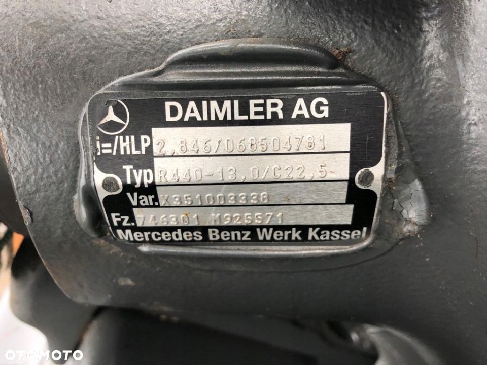 OBUDOWA POCHWA MOSTU R44013 2,846 MERCEDES ACTROS MP4 * - 3