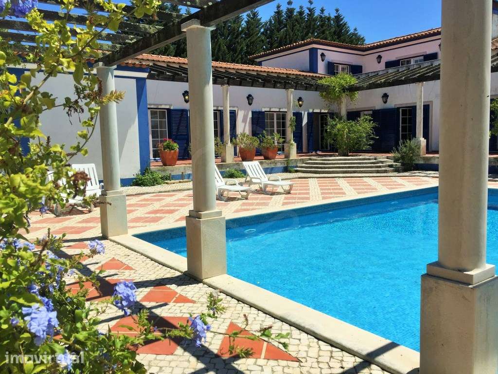 Casa de Campo rústica com piscina e ténis em Santarém. Ribatejo - Grande imagem: 2/15