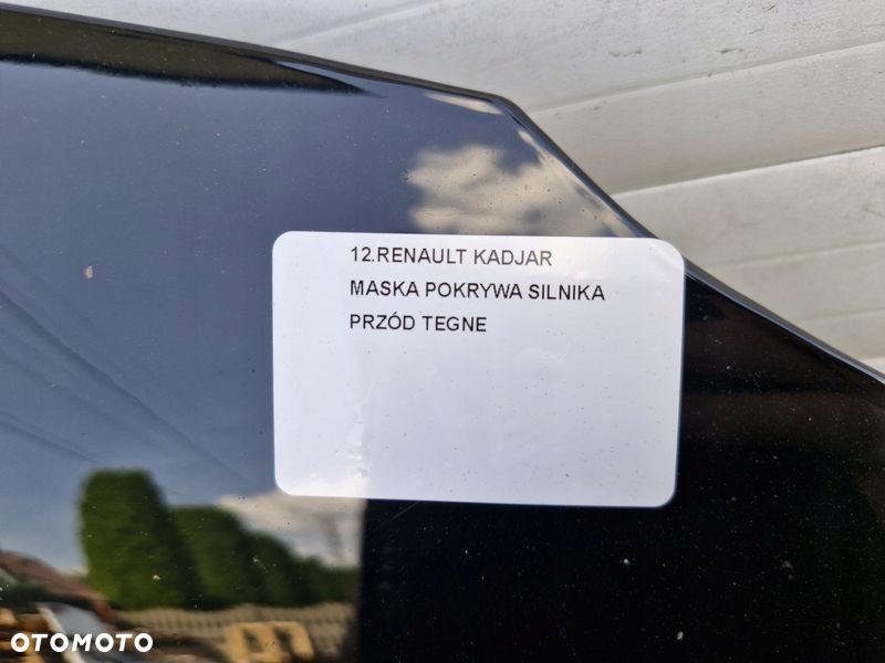 RENAULT KADJAR MASKA POKRYWA SILNIKA PRZÓD TEGNE - 2