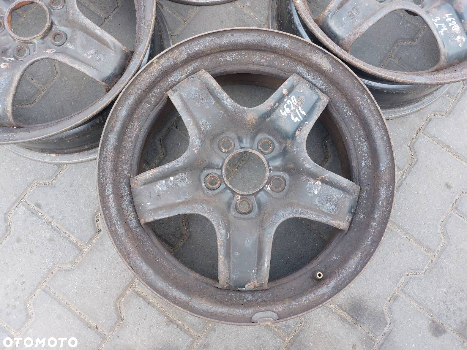 FELGI STALOWE 4 SZT 5X110 6.5JX16 ET39 FI 70.2 OPEL ZAFIRA B ASTRA VECTRA - 4