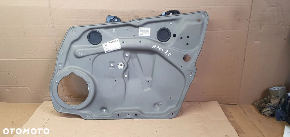 Mechanizm podnośnik szyby prawy przód Mercedes A169 A1697202879 - 1