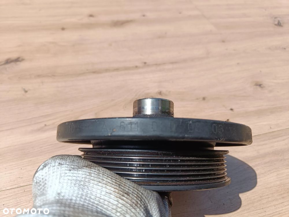 MERCEDES W203 W204 W209 W211 2.2 CDI om646 KOŁO PASOWE WAŁU A6110300503 - 4