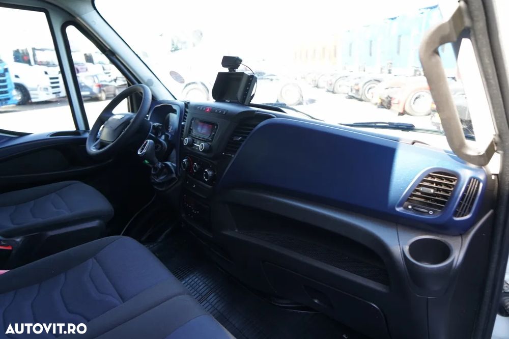 Iveco DAILY 50-180 / CONTAINER 5.5 M / HI-MATIC / ELEVATOR 750 KG / DUBLU / CAMERĂ VEDERE SPATE / GVWR: 5.200 KG / 2019 / IMPORTAT - 30