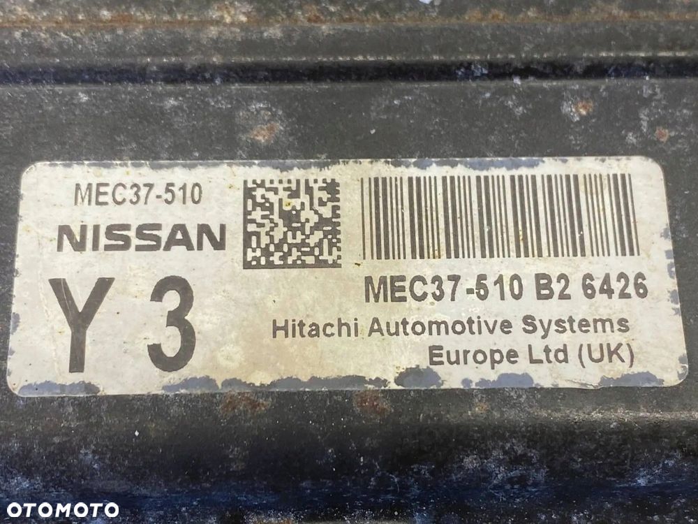 STEROWNIK KOMPUTER SILNIKA MODUŁ NISSAN NOTE MEC37510 - 11