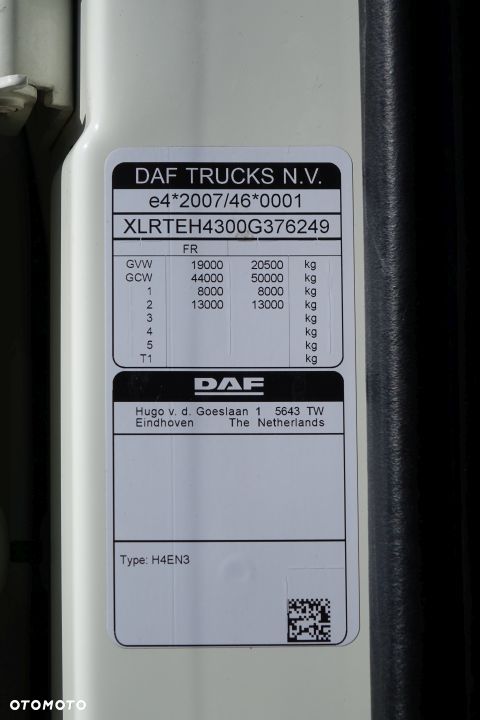 DAF XF 480 FT / SPACE CAB / STANDARD /  EURO 6 / AUTOMAT / KLIMATYZACJA POSTOJOWA / LODÓWKA - 30