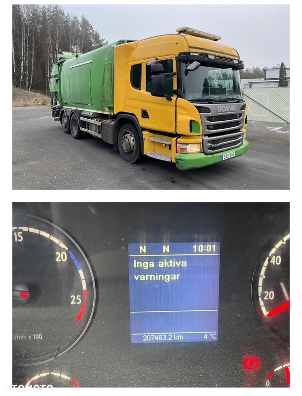 Scania P360 6X2 EURO 6 4 KOMOROWA mozliwa Jedna komora lub sama RAMA - 25