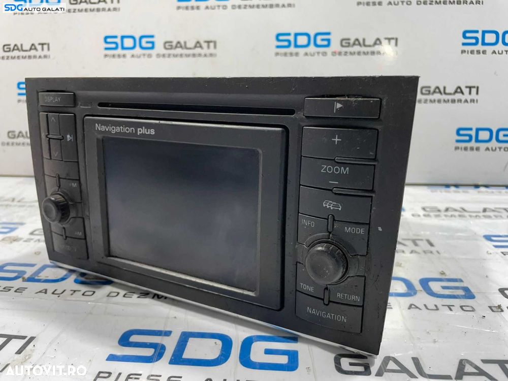 Radio CD Player Navigatie Mare Navigatie Plus Audi A4 B7 2004 - 2008 Cod 8E0035192B 8618842961 [L4699] - 6