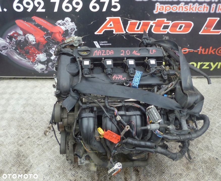 SILNIK MAZDA 2.0 16V LF 147 TYS - 1