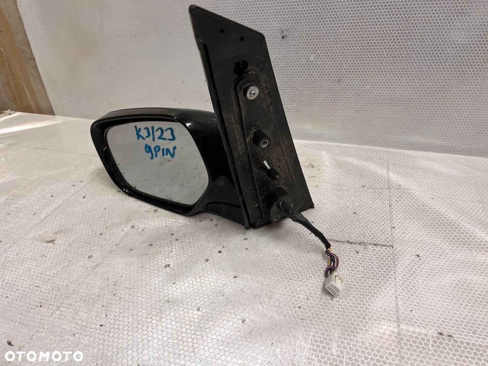 LUSTERKO PRZOD PRZEDNIE ELEKTRYCZNE LEWE MITSUBISHI GRANDIS SZARY A72 9PIN - 3