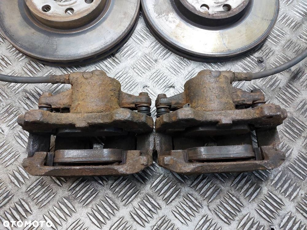 TARCZE HAMULCOWE PRZÓD + KLOCKI + ZACISKI OPEL CORSA D 1.3 CDTI - 2