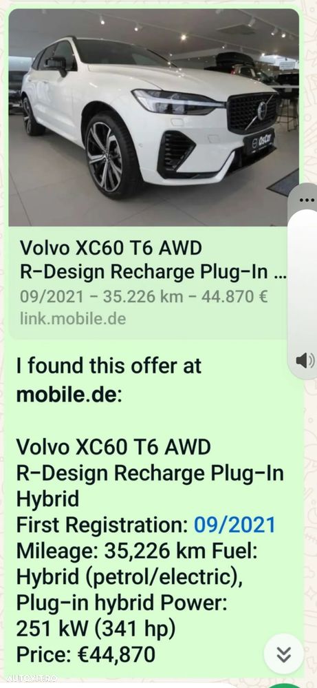 Volvo XC 60 T6 AWD R-Design - 4