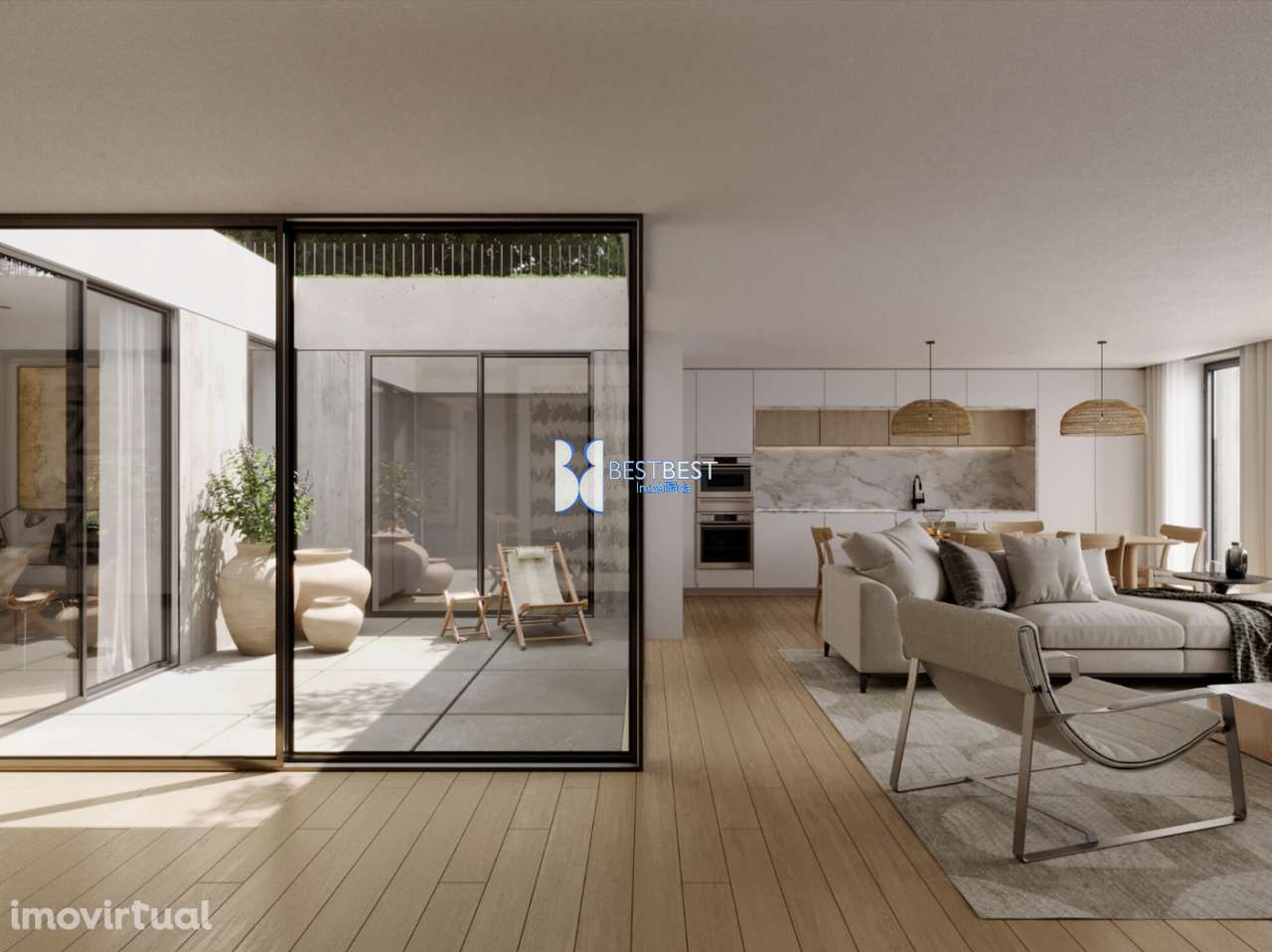 EXCELENTE T3,ÚLTIMO PISO, NOVO, PARANHOS,PORTO - Grande imagem: 5/14