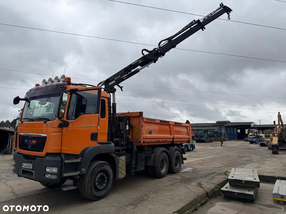 MAN Tgs 26-440 6x4 Bordmatik+ Hds Atlas 105.2 Pilot z Niemiec - 14