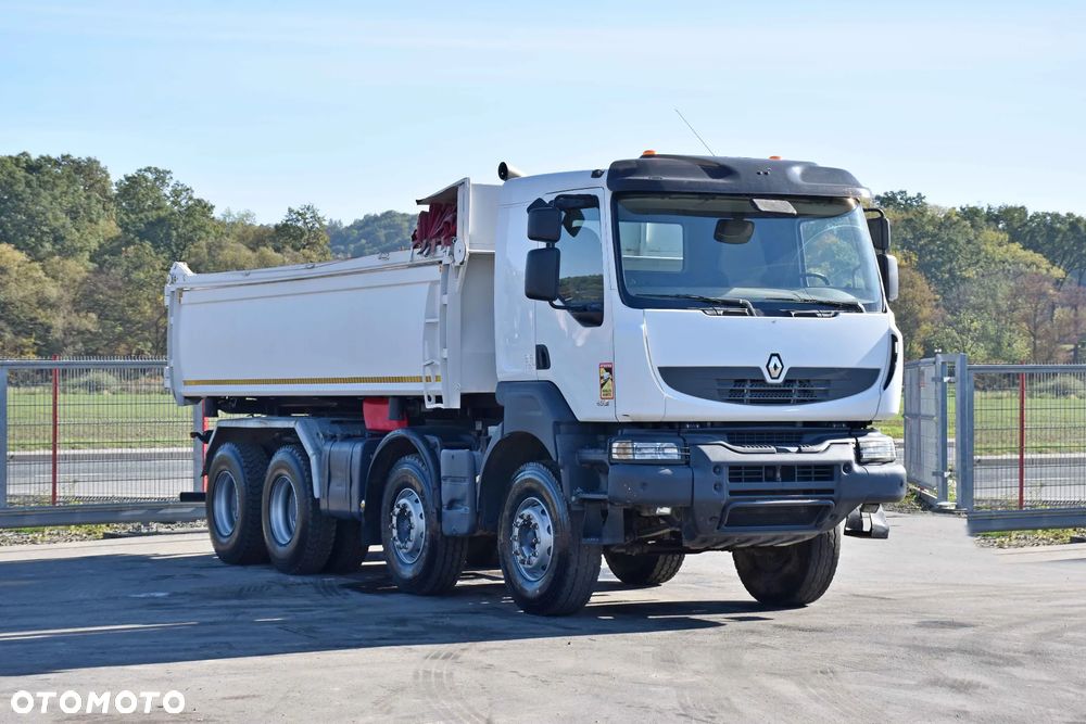 Renault KERAX 450 DXI WYWROTKA 5,90m+BORDMATIC/8x4 - 1
