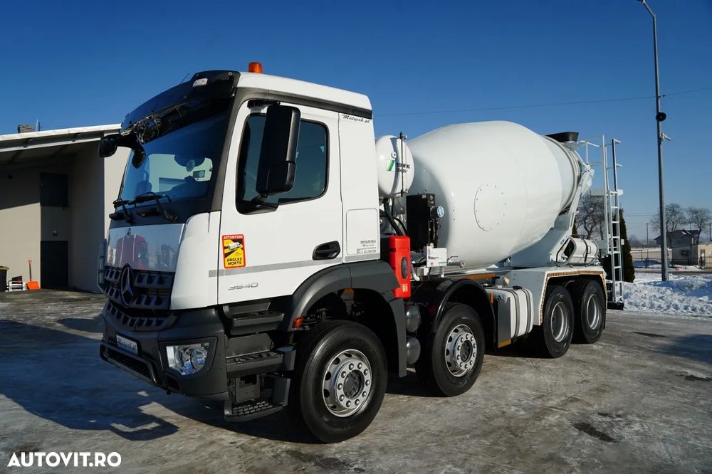 Mercedes-Benz AROCS 3540 / GRUSZKA 9M3 / 8x4 / BETONOMIESZARKA / AUTOMAT / 2022 ROK - 2