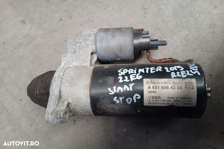 Electromotor A6519064300 START-STOP A6519064300 START-STOP Mercedes-B - 1